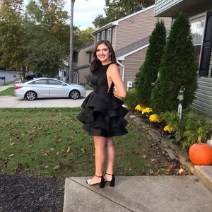 Ellie Wilde black dress